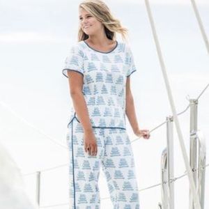 Beaufort Linen Pagoda Pajamas